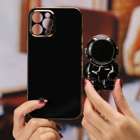 iPhone case with Astronaut Stand-Out Phone Grip - Picture 5 of 6